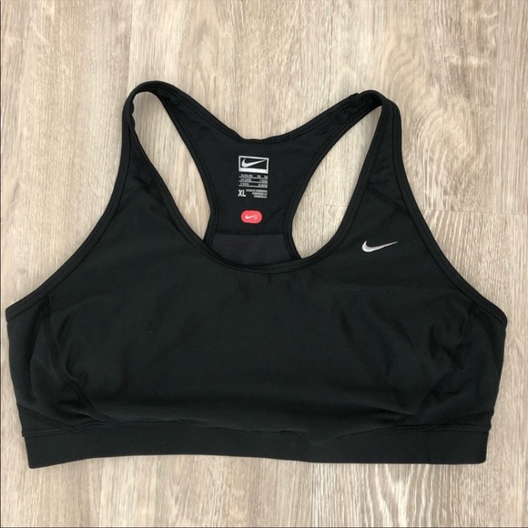 NIKE Black Sports Bra Size XL - Picture 2 of 3